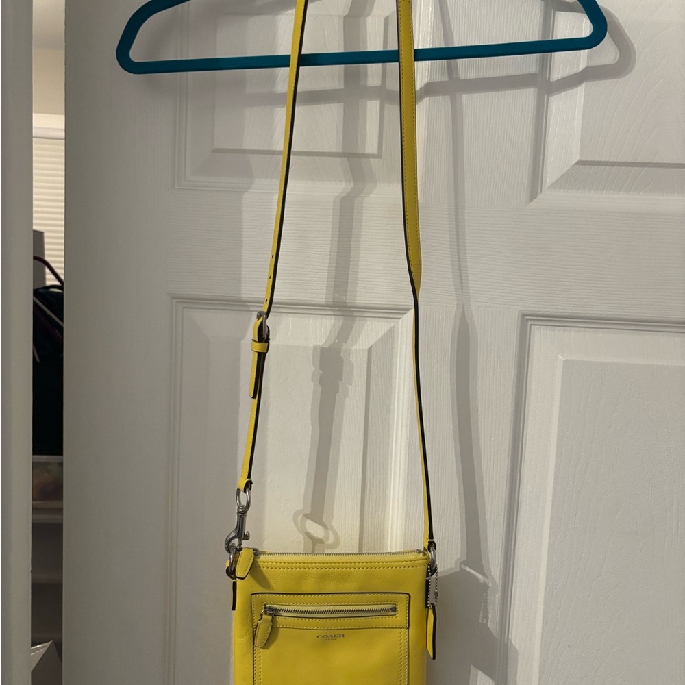 Coach Crossbody Bag Yellow